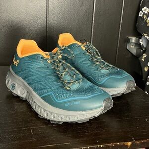 Inov-8 Teal and Orange Athletic Shoes